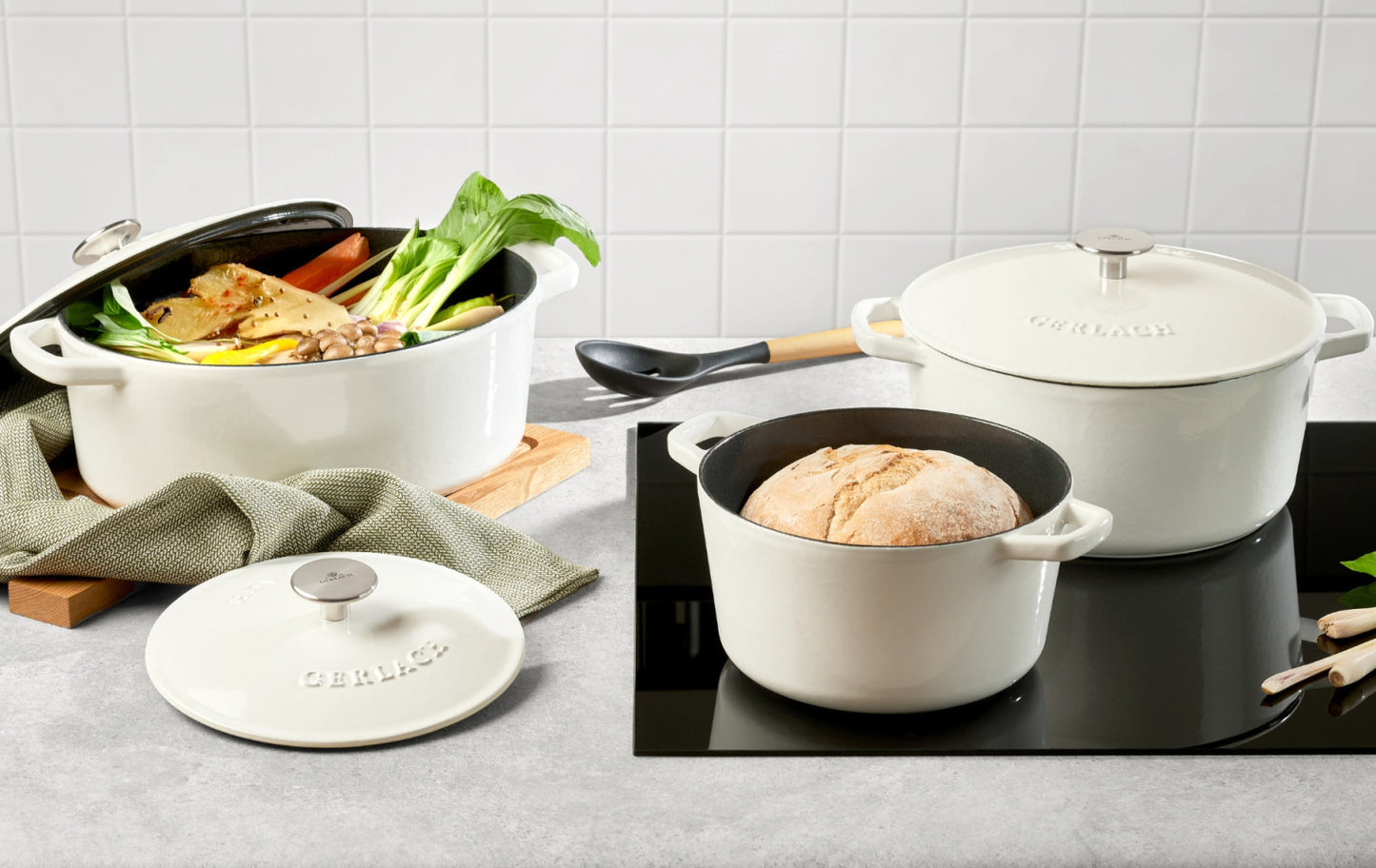 Cast Iron Casserole 5.5 L NATUR IRON