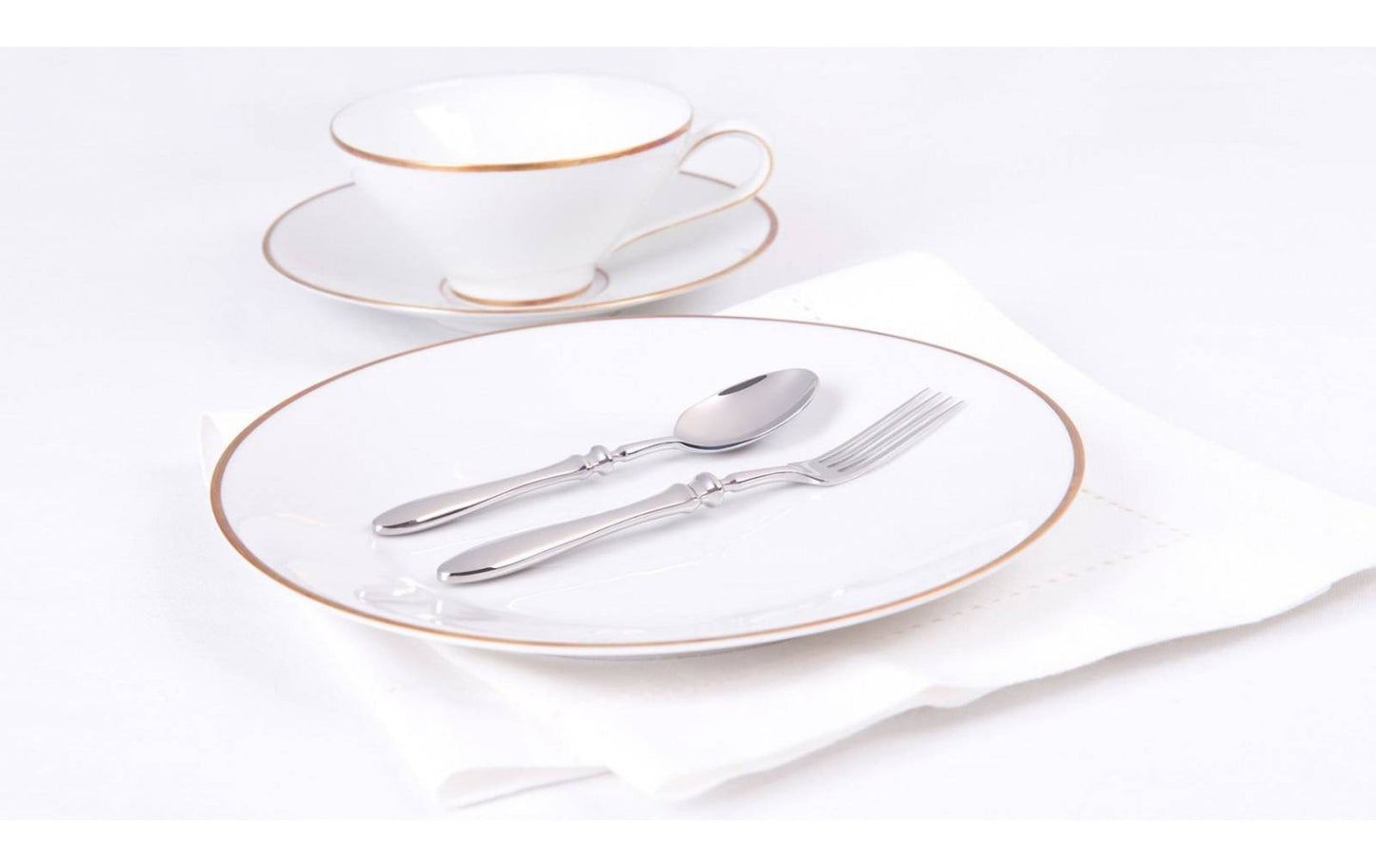 Set of cutlery in a wooden box 68 pcs. gloss RETRO