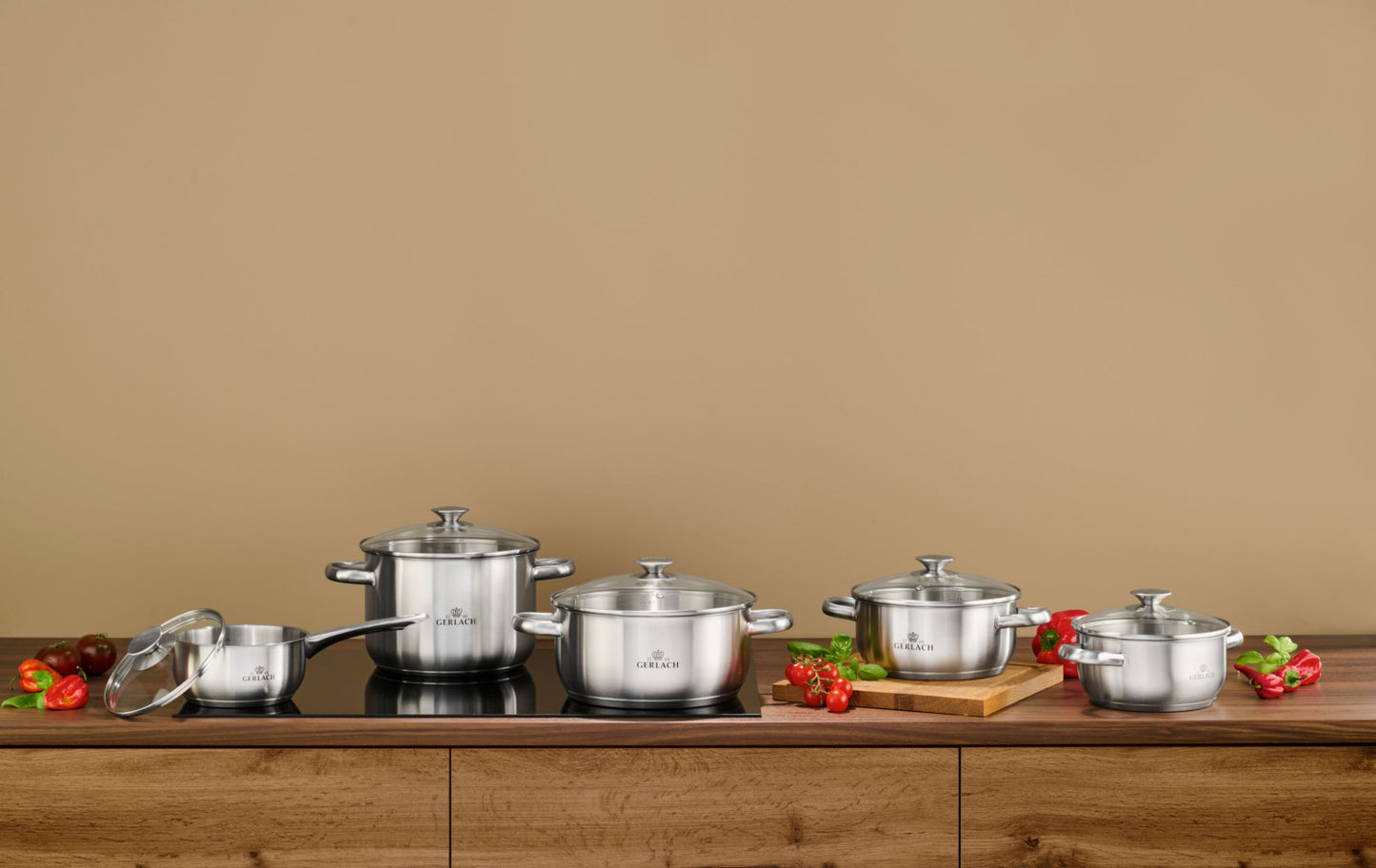 Gerlach First 10-piece cookware set