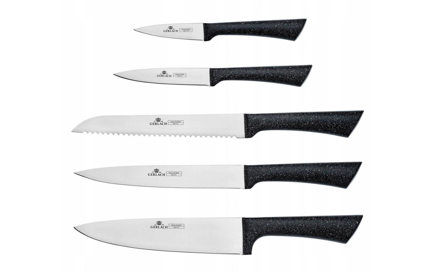 GRANITEX knife set in a block