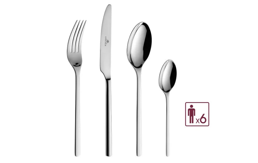 24-piece Cutlery Set Gloss MODERN