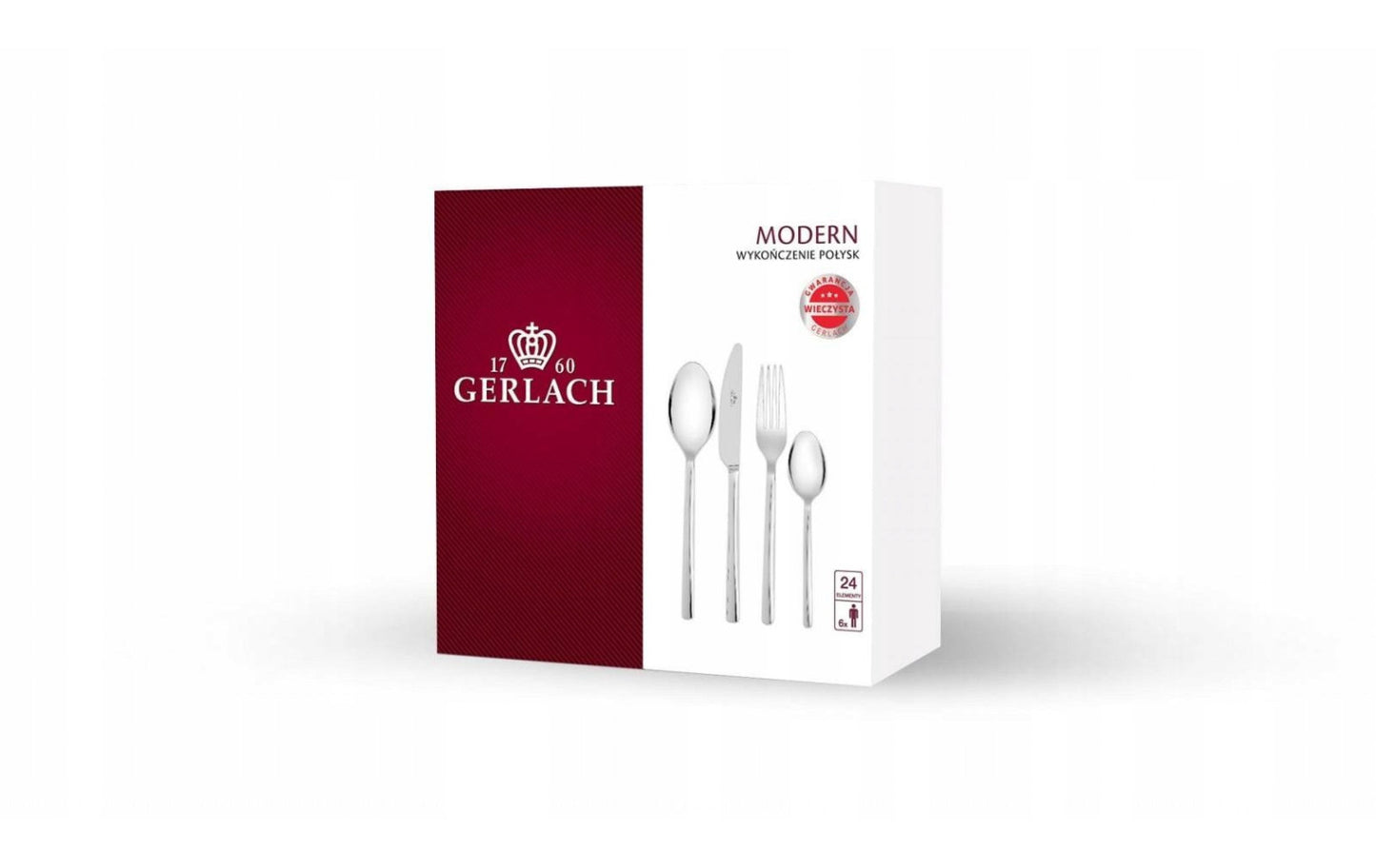 24-piece Cutlery Set Gloss MODERN