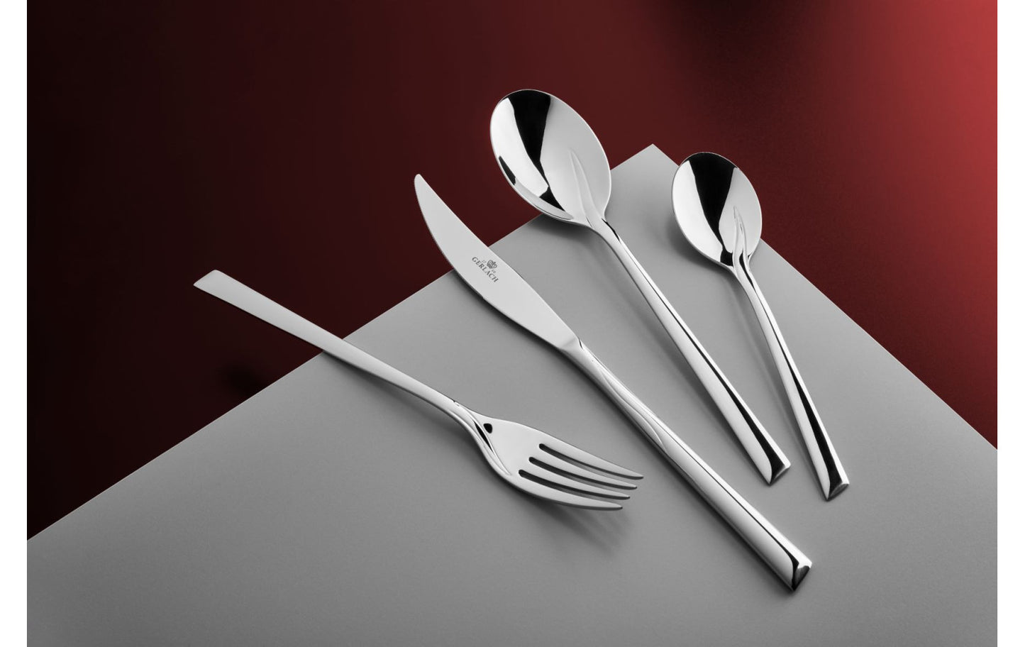 24-piece cutlery set FLAMES gloss