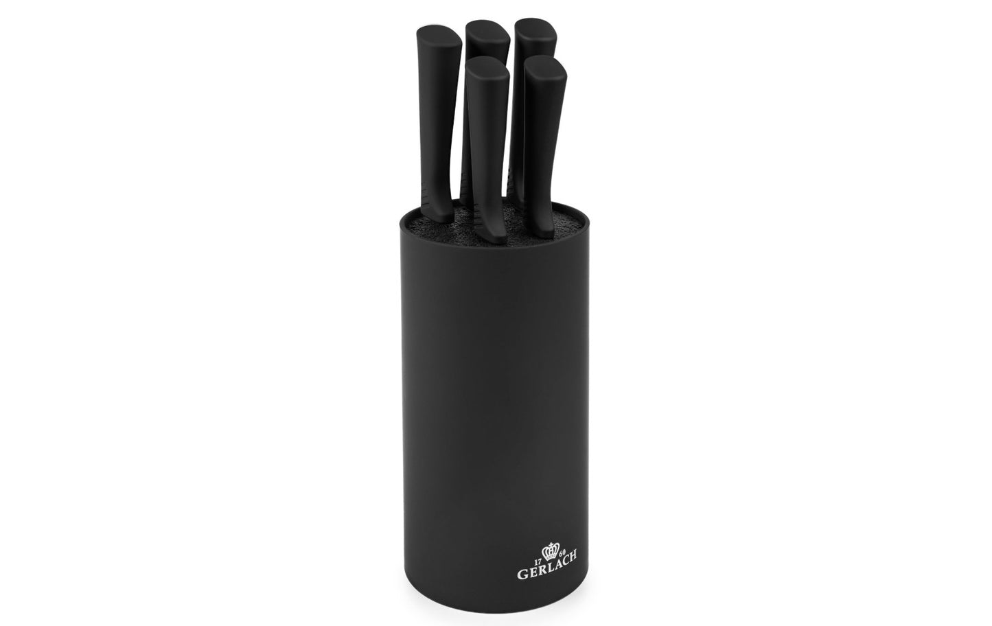 Knife set in block SMART BLACK